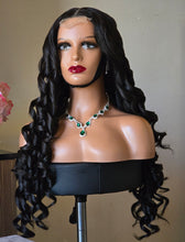 Cargar imagen en el visor de la galería, No=07 _ Perruque Vietnamienne Naturelle – 26 Pouces, 300 % de Densité