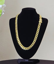 Charger l'image dans la galerie, Chaîne Unisexe en Acier Inoxydable Plaqué Or 14K - 20"~50,80 cm de long