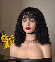 Charger l'image dans la galerie, Perruque 14 pouces – Densité 200 % – Couleur Noir Naturel