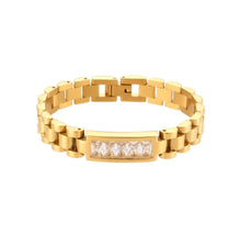 Cargar imagen en el visor de la galería, Bracelet en Acier Inoxydable – Élégance et Durabilité (16 cm)