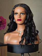 Cargar imagen en el visor de la galería, No=04 _ Perruque Vietnamienne Naturelle – 20 Pouces, 300 % de Densité