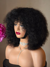 Charger l'image dans la galerie, Perruque 12 pouces – Densité 180 % – Couleur Noir Naturel