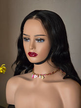 Load image into Gallery viewer, No=15 ✨ Perruque Brésilienne Naturelle – Noir , 20 Pouces, 180 % de Densité, Dentelle 13×4 Glueless(Sans colle)