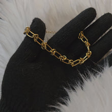 Cargar y reproducir el video en el visor de la galería, Bracelet en Acier Inoxydable
