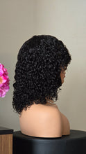 Load image into Gallery viewer, No=06 _ Perruque 12 pouces – Afro et curly en une seule perruque ,Densité 200 % – Couleur Noir Naturel
