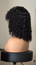 Load image into Gallery viewer, No=06 _ Perruque 12 pouces – Afro et curly en une seule perruque ,Densité 200 % – Couleur Noir Naturel
