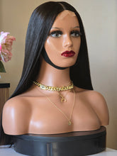 Cargar imagen en el visor de la galería, No=08 _ Perruque Vietnamienne – 18 Pouces, 200 % de Densité
