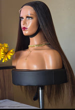 Load image into Gallery viewer, No. 22 - Vietnamese Wig, Ombre Brown - 26 Inches, 200% Density
