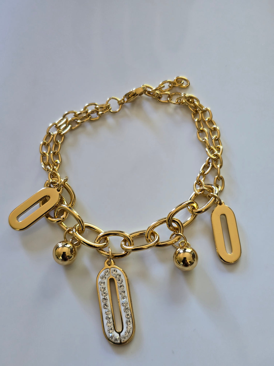 Bracelet en acier inoxydable - Élégance