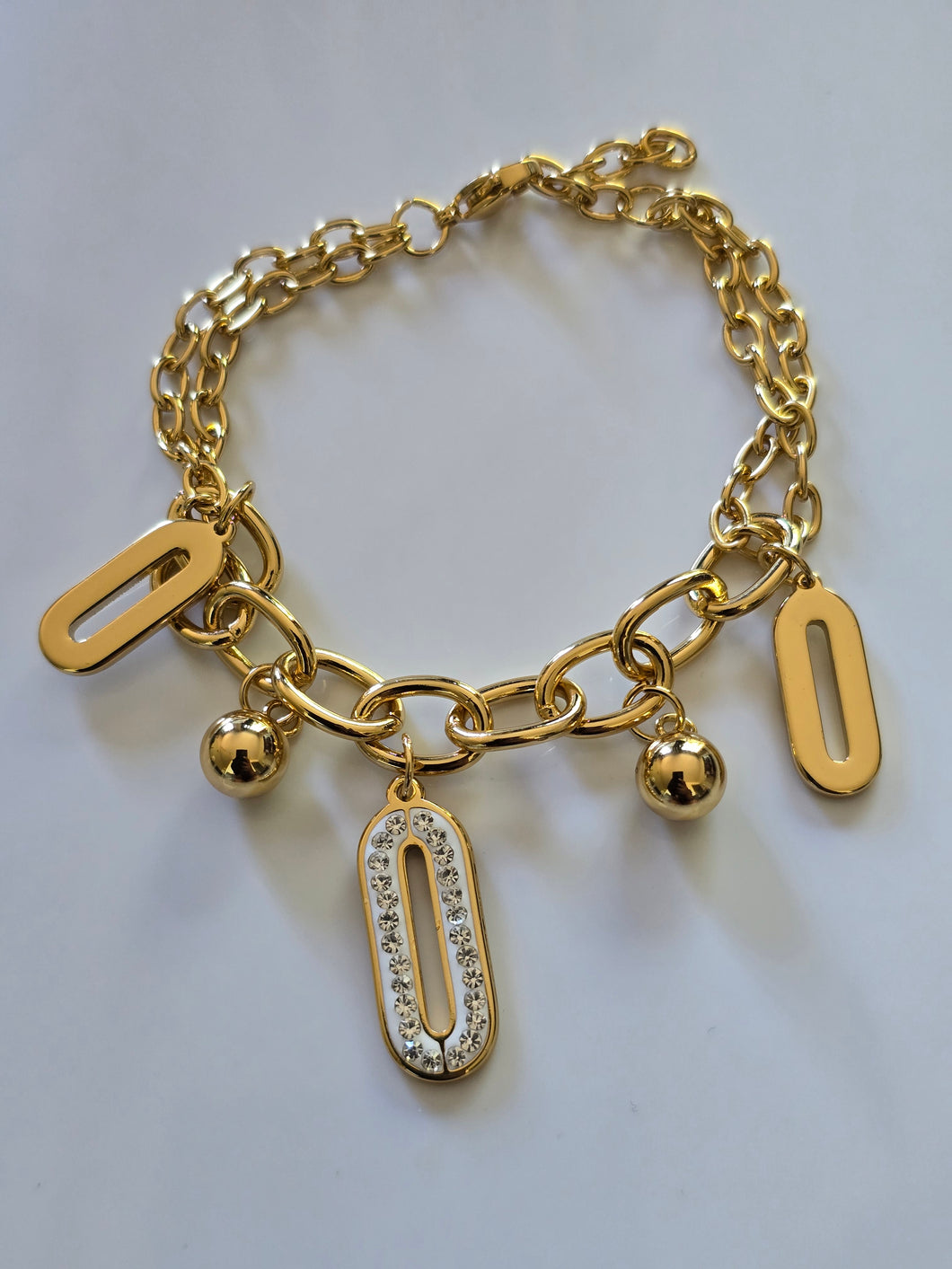 Bracelet en acier inoxydable - Élégance