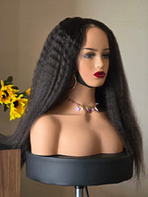 Cargar imagen en el visor de la galería, No=05 _ Perruque Straight Kinky 24” – 210 % densité – 5x5 lace
