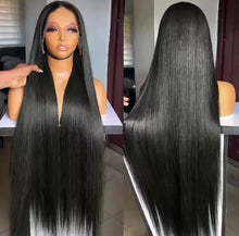 Load image into Gallery viewer, 38", 13x4 lace frontale, cheveux brésiliens, 300% de Densités
