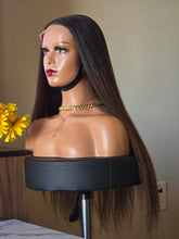 Load image into Gallery viewer, No=22_ Perruque Vietnamienne Couleur marron ombré – 26 Pouces, 200 % de Densité
