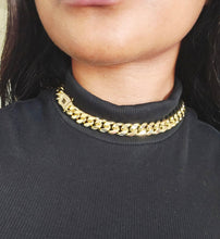 Charger l&#39;image dans la galerie, Chaîne Unisexe en Acier Inoxydable Plaqué Or 14K – Élégance - 16&quot;
