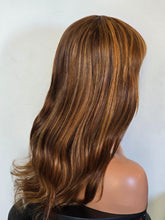 Load image into Gallery viewer, No=09 _ Perruque naturelle avec Frange – 18 pouces, Densité 200 %
