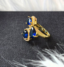 Charger l&#39;image dans la galerie, Bague Goutte d’Eau Verte – Élégance et Raffinement Naturel
